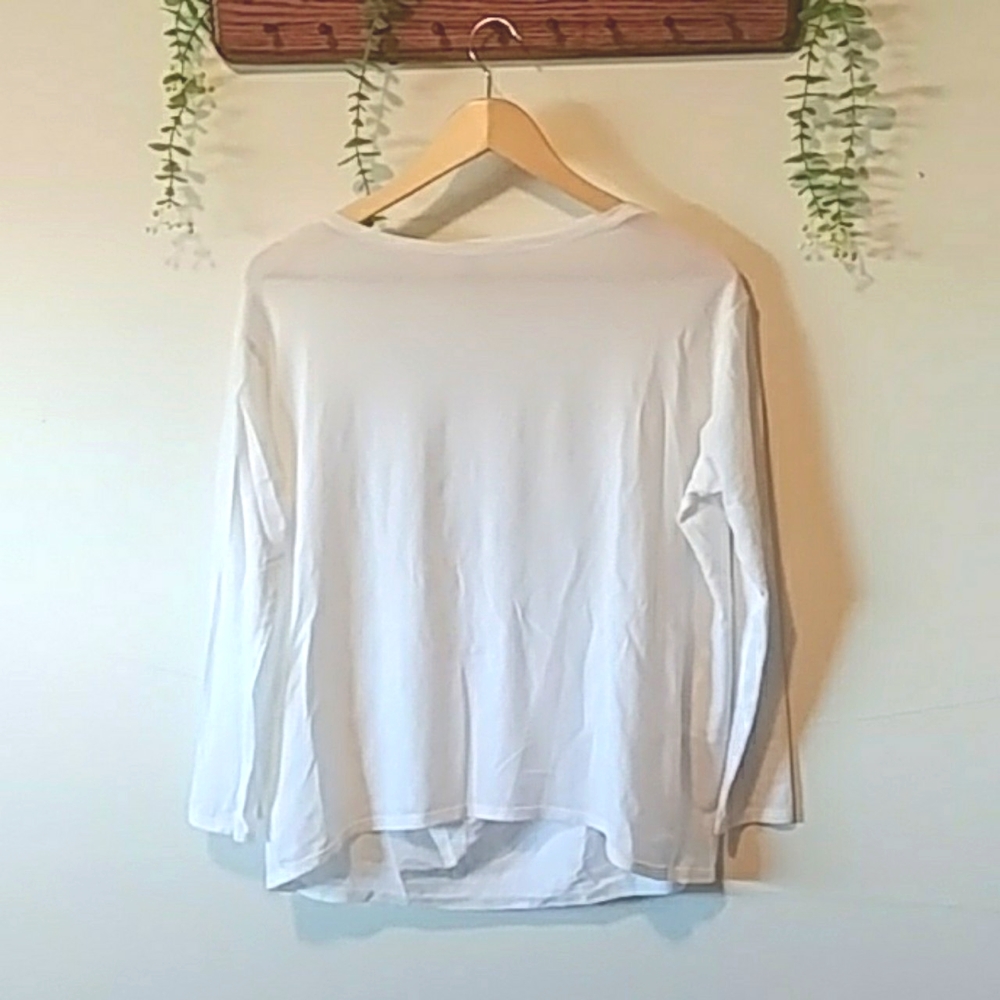 Lululemon Back In Action Long Sleeve Shirt/ White/ Size 4